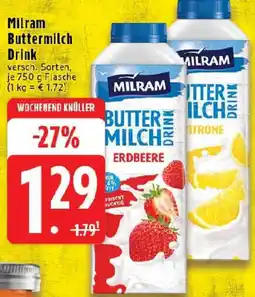 Edeka Milram Buttermilch Drink Angebot