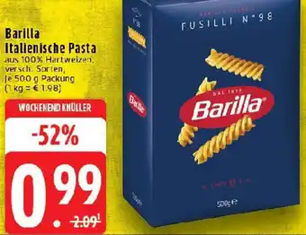 Edeka Barilla Italienische Pasta Angebot