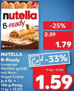 Kaufland NUTELLA B-Ready Angebot