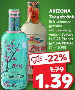 Kaufland ARIZONA Teegetränk Angebot
