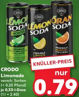 Kaufland CRODO Limonade Angebot