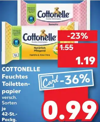 Kaufland COTTONELLE Feuchtes Toilettenpapier Angebot
