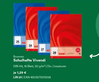 Thalia Brunnen schulhefte vivendi Angebot