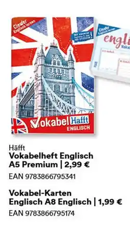 Thalia Häfft vokabelheft englisch a5 premium Angebot