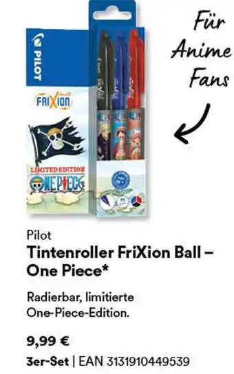 Thalia Pilot tintenroller frixion ball – one piece Angebot