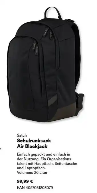 Thalia Satch schulrucksack air blackjack Angebot