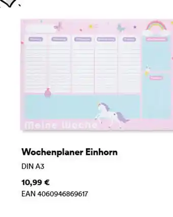 Thalia Wochenplaner einhorn Angebot
