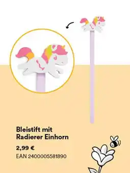 Thalia Bleistift mit radierer einhorn Angebot