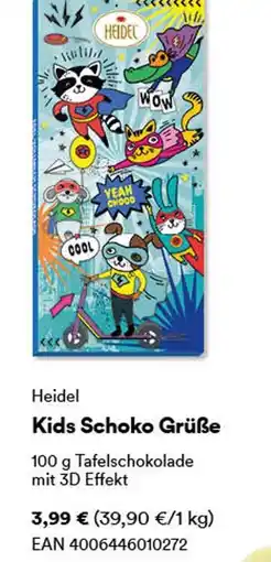 Thalia Heidel kids schoko grüße Angebot