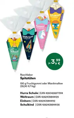 Thalia Naschlabor spitztüten Angebot