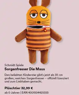 Thalia Schmidt spiele sorgenfresser die maus plüschtier Angebot