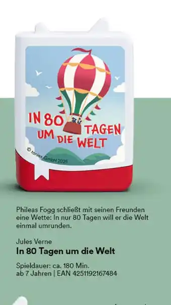 Thalia Tonies in 80 tagen um die welt Angebot