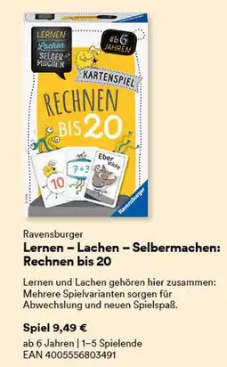Thalia Ravensburger lernen – lachen – selbermachen: rechnen bis 20 Angebot