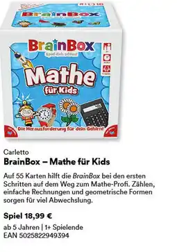 Thalia Carletto brainbox – mathe für kids Angebot