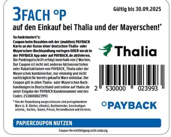 Thalia 3fach °p Angebot