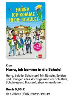 Thalia Klett hurra, ich komme in die schule! Angebot