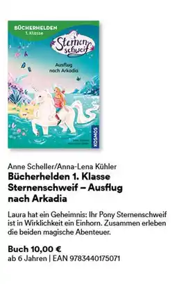 Thalia Kosmos bücherhelden 1. klasse sternenschweif – ausflug nach arkadia Angebot