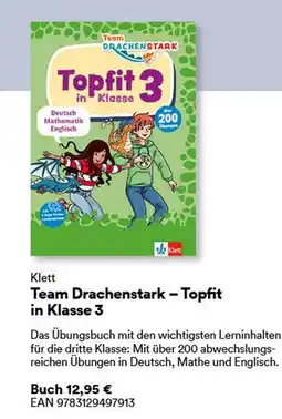 Thalia Klett team drachenstark – topfit in klasse 3 Angebot