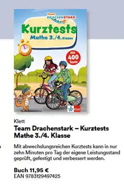 Thalia Klett team drachenstark – kurztests mathe 3./4. klasse Angebot