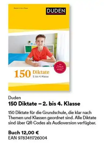 Thalia Duden 150 diktate – 2. bis 4. klasse Angebot