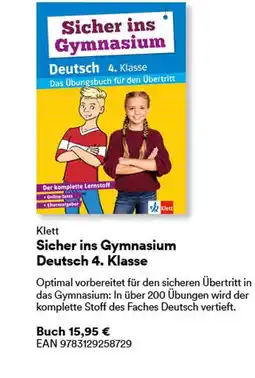 Thalia Sicher ins gymnasium deutsch 4. klasse Angebot