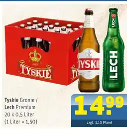 Getränke Arena Tyskie gronie / lech premium Angebot