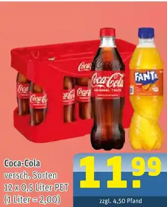 Getränke Arena Coca-cola Angebot