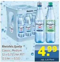 Getränke Arena Rheinfels quelle mineralwasser Angebot