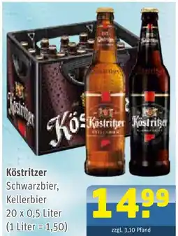 Getränke Arena Köstritzer schwarzbier, kellerbier Angebot