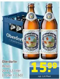 Getränke Arena Oberdorfer helles Angebot