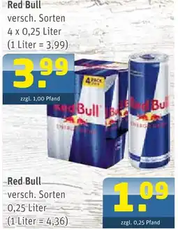 Getränke Arena Red bull energydrink Angebot