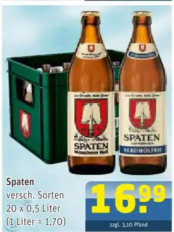 Getränke Arena Spaten spaten Angebot