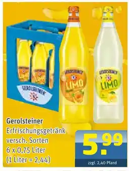 Getränke Arena Gerolsteiner erfrischungsgetränk Angebot