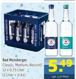 Getränke Arena Bad meinberger mineralwasser Angebot