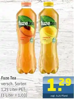 Getränke Arena Fuze tea Angebot