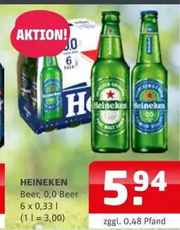 Getränke Quelle Heineken beer oder 0,0 beer Angebot