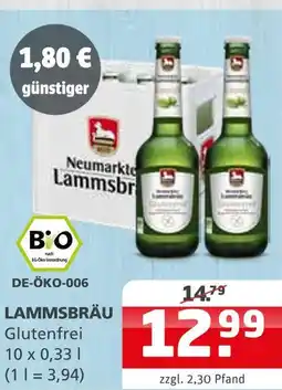 Getränke Quelle Neumarkter lammsbräu lammsbräu glutenfrei Angebot