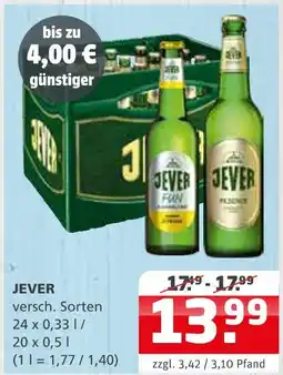 Getränke Quelle Jever fun Angebot