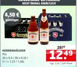 Getränke Quelle Herrenhäuser pils Angebot