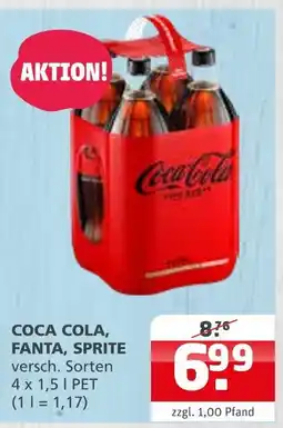 Getränke Quelle Coca cola fanta, sprite Angebot