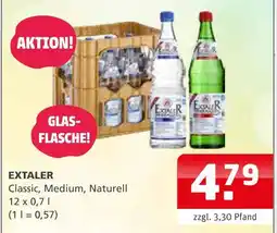 Getränke Quelle Extaler classic, medium, naturell Angebot