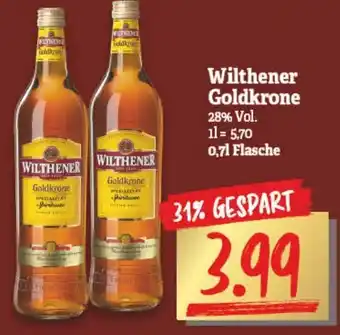 NP Discount Wilthener Goldkrone 0,7L Angebot