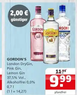 Getränke Quelle Gordon's gin Angebot