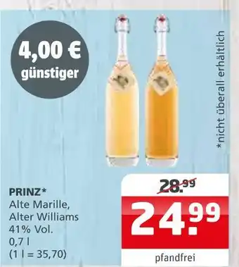 Getränke Quelle Prinz alte marille Angebot