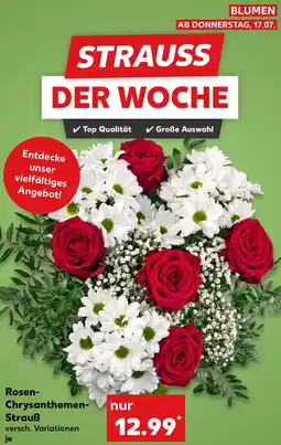 Kaufland Rosen-Chrysanthemen-Strauß Angebot