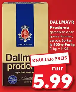 Kaufland DALLMAYR Prodomo Angebot