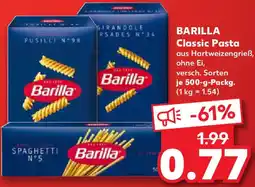 Kaufland BARILLA Classic Pasta Angebot