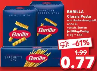 Kaufland BARILLA Classic Pasta Angebot