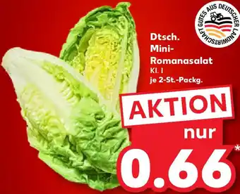 Kaufland Dtsch. Mini-Romanasalat Angebot