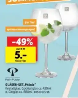 SCONTO GLASER-SET Phönix Angebot